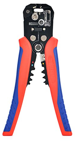 iCrimp Wire Stripping and Crimping Tool, 3-in-1 Wire Stripper Cutter Crimper with ProTouch Grips, Ideal for Electrical Cables Terminals and Automotive Wiring