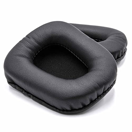vhbw Ohrpolster Ersatz Polster kompatibel mit Razer Electra Kopfhörer Headset, schwarz