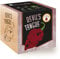 Feel Green Ecocube Devil's Tongue, Schärfegrad: 10, Scoville: 125.000-325.000, Nachhaltige Geschenkidee (100% Eco Friendly), Grow Your Own/Anzuchtset, Pflanzen Im Holzwürfel, Made in Austria