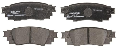 Disc Brake Pad Set DELPHI compatible with TOYOTA C-Hr 16-0446610010