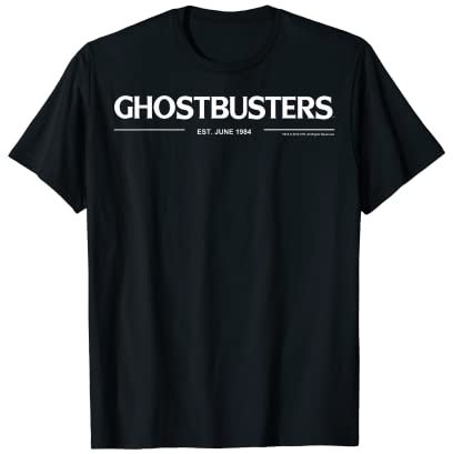 Ghostbusters Established 1984 Logo T-Shirt