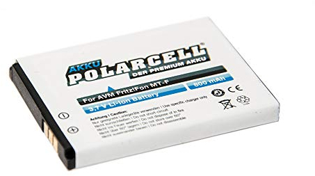 roxs Akku für AVM FritzFon MT-F, M2, C4, C5, 312BAT006-800mAh