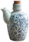 Hemoton Japanischer Stil, Steingut, Keramik, Ölspender, Essigspender, Soja-Saucen-Spender mit Korkverschluss, Gewürzflasche