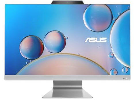 ASUS M3702WFAK-WPE037W All-in-One PC | Display FHD da 27 | AMD Ryzen 5 7520U | AMD Radeon | RAM da 16 GB | SSD da 1TB | Windows 11 | Bianco