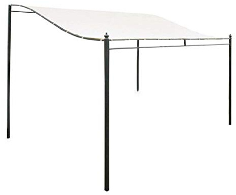 300D Ersatzdach Pavillon Für Anlehn Pavillon,Ersatz Dachplane Für Anbaupavillon, Wasserdicht, Zeltdach Garten Winde Ersatz Baldachin Top BBQ-Pavillon(ohne Ständer)