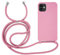 MyGadget Handykette für iPhone 11 - [ Hülle mit verstellbaren Band ] - TPU Handyhülle mit Handyband zum Umhängen - Kordel Schnur Case Schutzhülle - Rosa