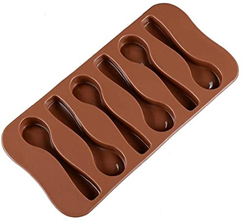 Ruluti Löffel Silikonform Küche Silikon Löffel Backform Schokolade Keks Süßigkeiten Geleeform Backen Werkzeug Kuchenform