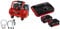 Einhell Akku-Kompressor TE-AC 36/6/8 Li OF Set Power X-Change (36 V, max. 8 bar, 6 l-Tank, 130 l/min Ansaugleistung, Motordrehzahl 16000 min^-1, ölfrei, inkl. 2x 4,0 Ah Akku und Twincharger)