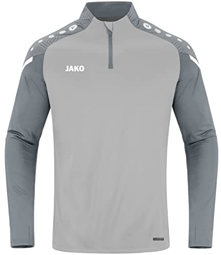 JAKO Herren Ziptop Performance, Soft Grey/Steingrau, XXL