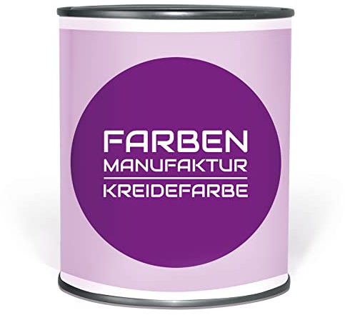 Farben Manufaktur Kreidefarbe Shabby Chic Holz Vintage Chalk Holzfarbe Möbelfarbe RAL 0,1L 0,75L, Farbe: ca. RAL 6009 Tannengrün, Größe: 0,75L