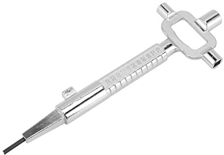 Multi Purpose Locksmith Tool, Lock Accessories Tapered Square Spindle Spindle Turner Portable for Door