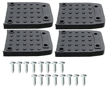 Energetic Rutschfeste Klammern für Trockenbau, 4 Stück Sohlen auf Stelzen, rutschfeste Gleiter, Stativmatte für den Bau