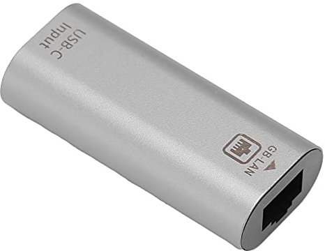 USB-zu-Ethernet-Adapter, kein Treiber Einfache Verwendung der Typ-C-Schnittstelle USB-C-Ethernet-Adapter 10/100/1000 Mbit/s für Telefone, Computer und Tablets