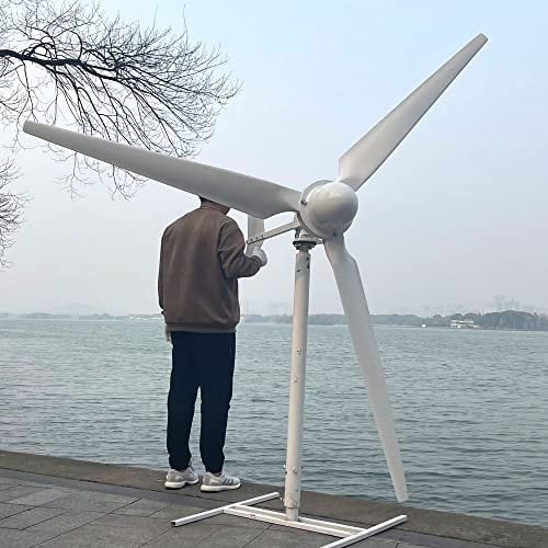 5000W Windkraftanlage 48V 96V 220V 230V Windturbine 5KW windkraft generator für Heimgebrauch Industrielle Marine Farm Windräder stromerzeuger (48V)