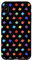 Hülle für iPhone XS Max Polka Dot Daubs Handyhülle, Künstlerpalette, Schwarz, Geschenkartikel