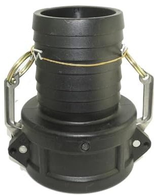 TopHomer 2 IBC Camlock C Adaptor Female Pipe Tail Connector Tank Water Fuel Tank Female Adaptor for Garden Hose, Oil Fuel Water Fitting