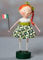 The Bridge Collection Lori Mitchell Kristen Go Braugh Figur – ESC St. Patty's Figur – Lori Mitchell St. Patrick's Day Decor – Irische Flagge