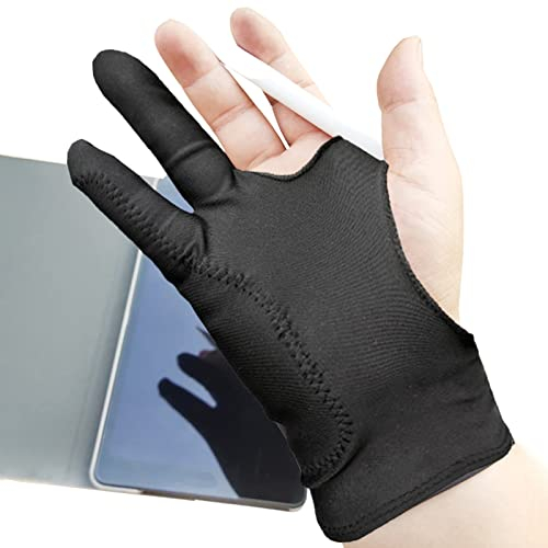 Goowafur Anti-Touch-Handschuh - Künstlerhandschuhe für Zeichentablett | Digital Art GraphicTablet-Handschuhe, gut für die rechte und Linke Hand zum Skizzieren, Malen, Zeichnen