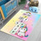 Hopscotch Spielteppich 98x140 -2 Stück - Hüpfspiel Teppich - Kinderzimmer Spielteppich - Hopscotch Kinderteppich Mädchen Jungen - Home Kinderteppich - Dekorativ - Besonderes Design - Zahlenteppich