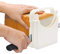 Bread Slicer, Toast Cutter with Cutting Guide Foldable Adjustable Slice Thickness Bread Cutter Manual Loaf Cutter Machine Toast Slicing Cutter Toast Slicer Tool for Bread/Roast/Sandwich Maker
