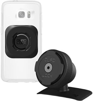 Quad Lock Adhesive Dash Phone Holder Mount Car Kit with Universal MAG Adapter for Smartphones