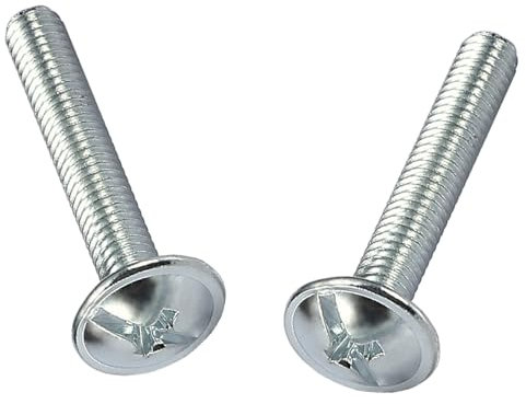 AMLOOPH M4 Door Knobs & Cabinet Handles Bolts, 12 Pack 40mm Cupboard Drawer Screws