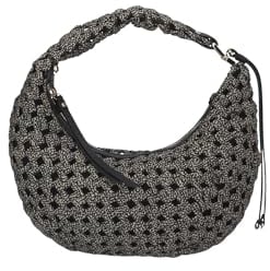 Borbonese - Mezzaluna Naturale/nero art.924826 NATURALE/NERO TU