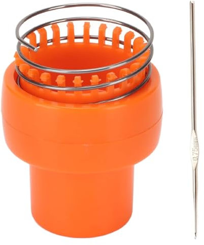 Tejedora de Ganchillo de Alambre,Mini Máquina de Tejer,Máquina de Tejer con Carrete Invisible,Herramienta de Tejer para el Hogar para Suéteres Pulsera Herramienta Artesanal DIY