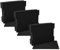 vhbw 3x Schaumstoffeinlage mit Bodenplatte kompatibel mit Sortimo L-Boxx 136 Werkzeugkoffer - Individuell Anpassbar, Schaumstoff Schwarz