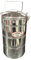 REGRO TIGER 14” Stainless Steel Tiffin Box – 4-Tier Lunch Carrier, Leakproof & Durable, Ergonomic Handle, Portable & Lightweight for Office, School, Travel (Stainless Steel Tiffin)
