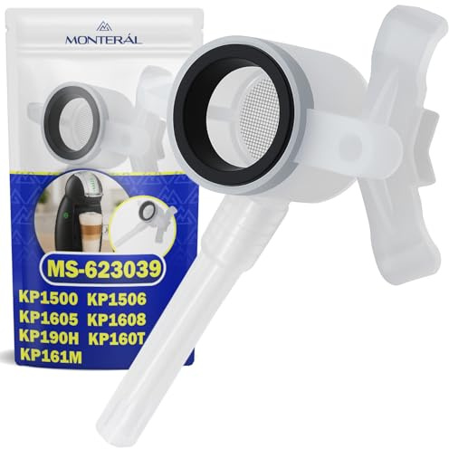 Conector con Junta y Tubo para Deposito Agua Cafetera MS-623039 para Krups | para Dolce Gusto KP1500 KP1506 KP1605 KP1608 KP190H KP160T KP161M - MONTERAL