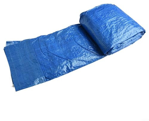 Poolabdeckung für Rahmenpools mit sicherem Kordelzug-Design (300 x 201 cm)