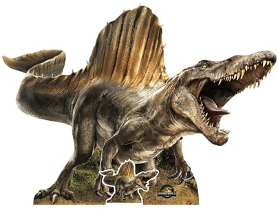 Star Cutouts SC4723 Spinosaurus Jurassic World Rebirth Cardboard Cutout 120cm – Official Dinosaur Party Decoration, Kids Event Display & Fan Gift