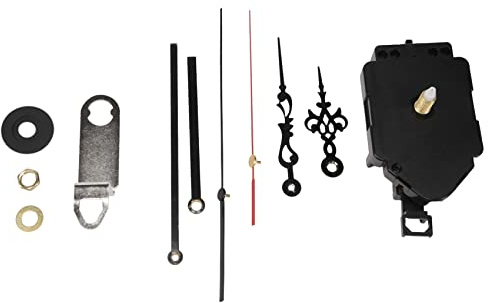 Sirxlevcy DIY Quartz Pendulum Clock Movement Mechanism with 2 Pairs of Hands Wall Quartz Clock Repair Tool Parts Replacement