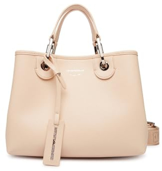 Emporio Armani Kleine Einkaufstasche mit Hirschmotiv MyEA pink
