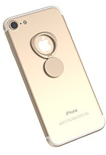Kronya® | 360° drehbarer Smartphone Fingerhalter | Case Finger Griff Halter Halterung Handy Hülle Ring Ringhalter Ständer Tablet | Kompatibel mit Apple iPhone iPad Samsung Galaxy | 2 (Gold)