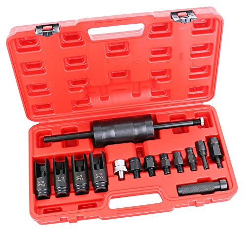 Best Outil d'extraction d'injection 14 pièces compatible avec Bosch Delphi Deso Siemens Injecteur Diesel