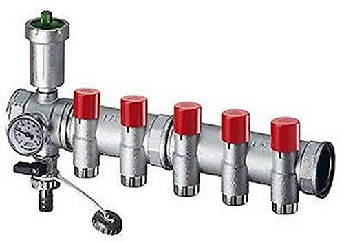 3467 11206 Collettore 6 vie 1x1/2 mandata detentori raccordo collegamento FAR