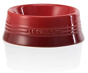 Le Creuset Stoneware Pet Bowl, Medium, Cerise, 61401020600099, 18