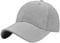 Tuopuda Baseball Cap Herren Damen Sport Kappe 6-Panel Unisex Basecap Outdoor Retro Mütze Reine Farbe Baseboard Baseballkappe Verstellbar einfarbige Baseballmütz Basecap Sommer Trucker Hut, Dunkelgrau