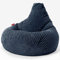 Lounge Pug, Gaming Sitzsack Sessel, Cord Marineblau