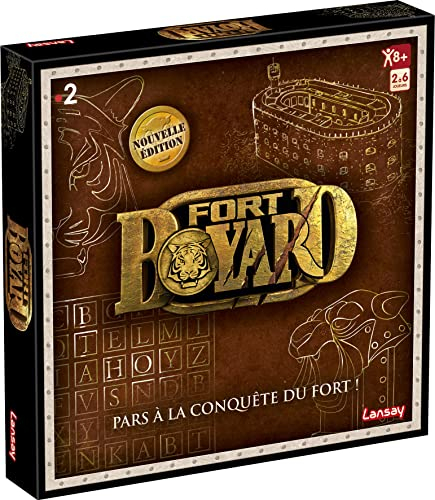 Lansay Fort Boyard - Juego de Mesa y reflexión para niños a Partir de 8 años - Jugar Entre Amigos o Familiares - Inspirado en el Juego de TV - 2 a 6 Jugadores