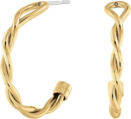 Tommy Hilfiger Jewelry Creolen für Damen aus Edelstahl Gelbgold - 2780687