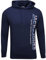 JACK & JONES Herren JCORETAIL Sweat Hood NOV LTN Kapuzenpullover, Blau / Marineblau Blazer , L