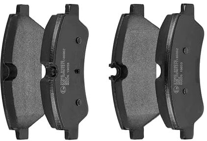 F.BECKER_LINE Bremsbeläge Hinten (10411009) passend für FORD Tourneo Custom V362