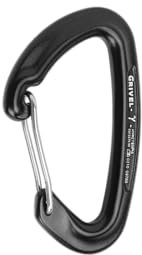 Grivel MOSKETTON Aluminium K2W Gamma Clip Black Karabiner CE GRIVEL Unisex Erwachsene