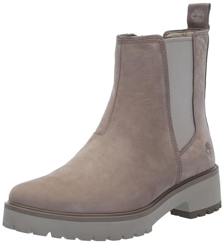 Timberland Carnaby Cool, Stivali Chelsea Donna, Taupe Gray, 39 EU
