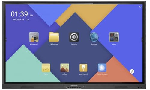 Hikvision - Pantalla (75 Pulgadas, LFD, 4 K, interactiva, 3840 x 2160, 45 PTS, 350 CD/m², 6 ms, 60 Hz, 2 x HDMI 2 x USB 1 x USB-C RS-232 RJ45 Android 11)