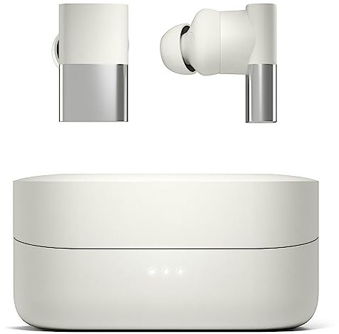 Status Between 3ANC Bone True Active Noise Cancelling Wireless Earbuds - White - iPhone & Android - ANC in Ear Buds, Charging Case, Built-in 6 Microphones, 8H Playtime, Bluetooth 5.2, IPX5 Waterproof