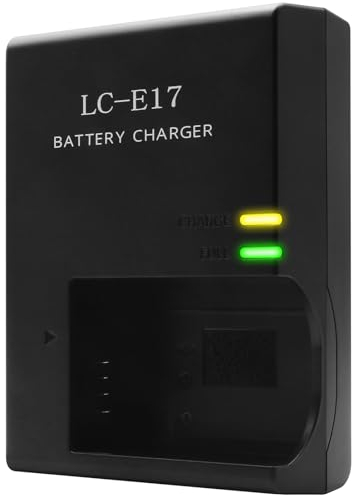 LP-E17 Kamera-Akku-Ladegerät für Canon LC-E17 LC-E17C EOS Rebel T7i T6i T6s SL3 SL2 77D 9000D 8000D 800D 850D 760D 750D 200D M6 M6 Mark II M5 M3 Kiss X8i RP R10 SLR